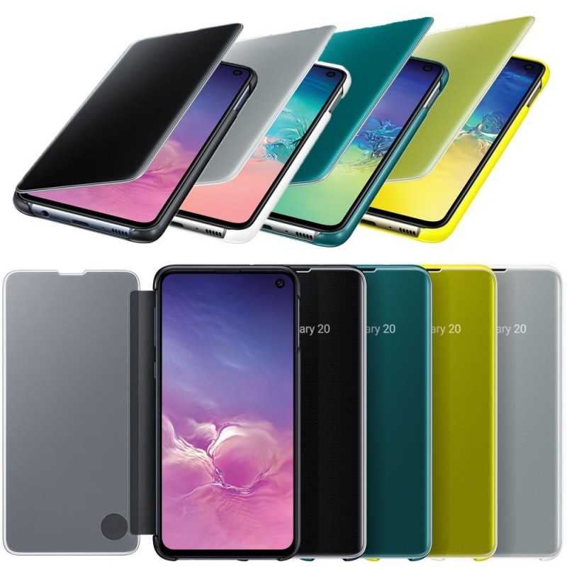 Samsung Clear View Cover EF-ZG970C Per Galaxy S10e 