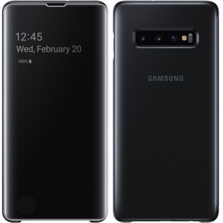 Samsung Clear View Cover EF-ZG975C Per Galaxy S10+