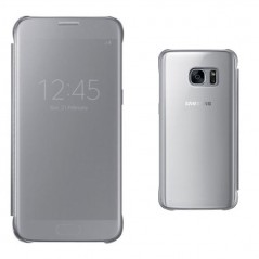 Compra Samsung Clear View EF-ZG930CS per Galaxy S7 G930F Silver online