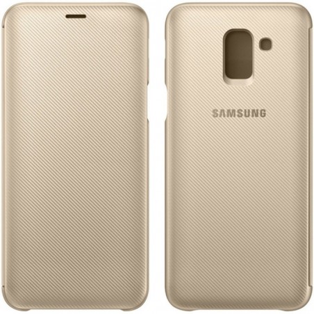 Samsung Flip Cover EF-WJ600CB Per Galaxy J6 2018