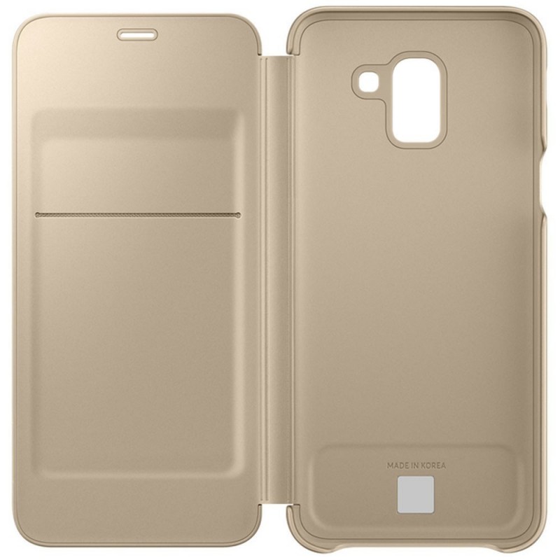 Samsung Flip Cover EF-WJ600CB Per Galaxy J6 2018