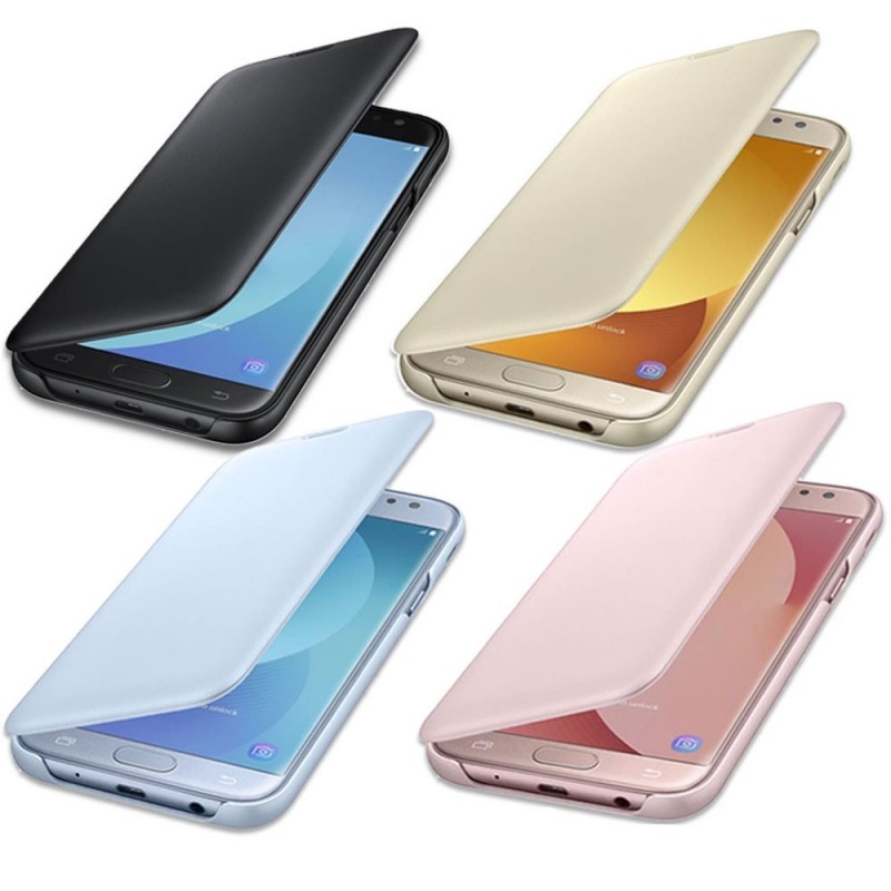 Acquista Samsung Flip Wallet EF-WJ730C Per Galaxy J7 2017 SM-J730 su Smartness