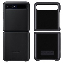 Foto di Samsung Leather Cover EF-VF700L Per Galaxy Z F700 - Samsung