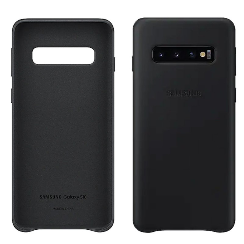 Samsung Leather Cover EF-VG973L Per Galaxy S10