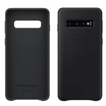 Samsung Leather Cover EF-VG973L Per Galaxy S10