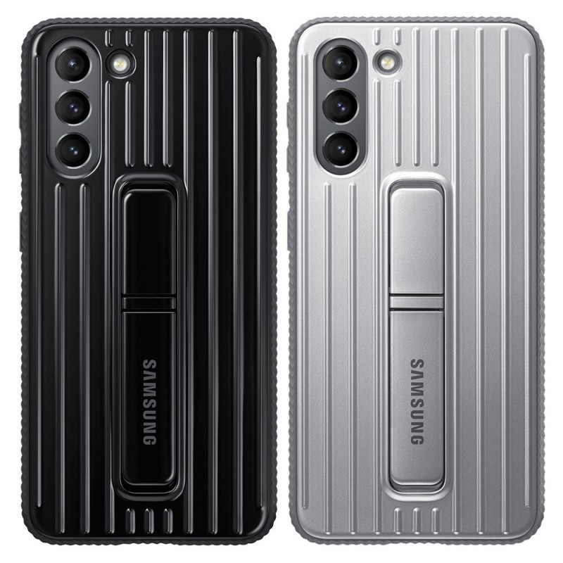 Scopri Samsung Protective Standing Cover EF-RG991C Custodia Per Galaxy S21 SM-G991 in dettaglio