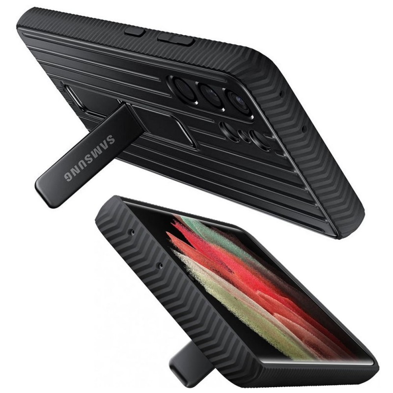 Samsung Protective Standing Cover EF-RG998C Case For Galaxy S21 ULTRA SM-G998 Samsung Protective Standing Cover EF-RG998C Case For Galaxy S21 ULTRA SM-G998