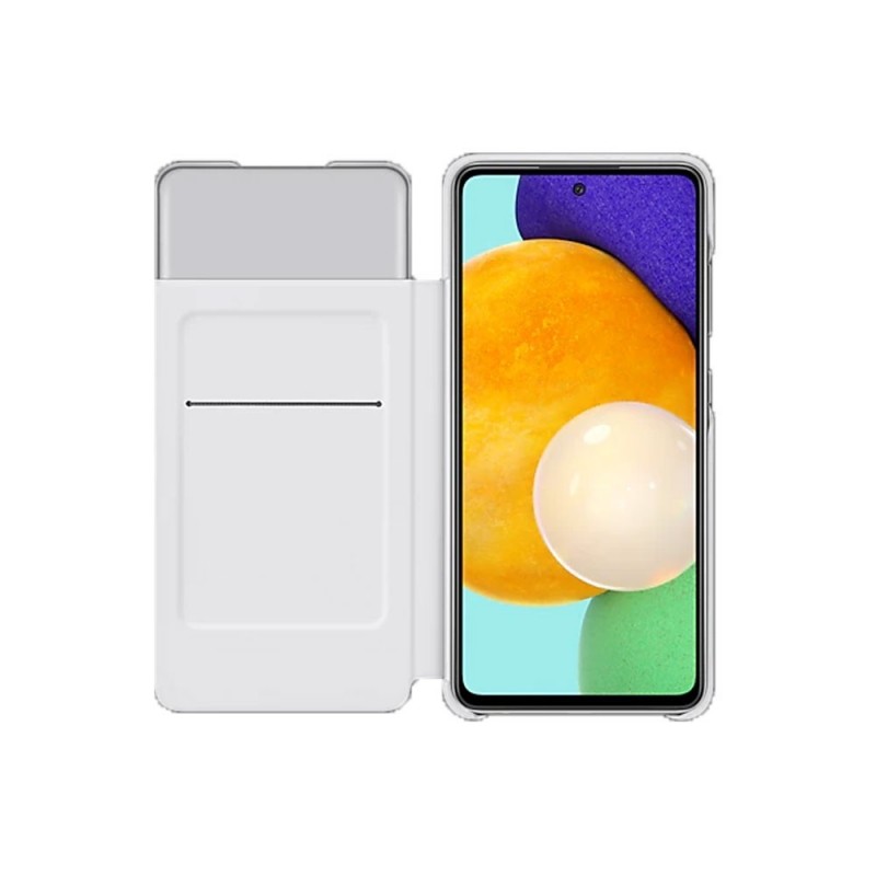 Samsung S View Wallet Cover EF-EA326P Per Galaxy A32 5G A326B | Bianco e Nero Samsung S View Wallet Cover EF-EA326P Per Galaxy A32 5G A326B | Bianco e Nero