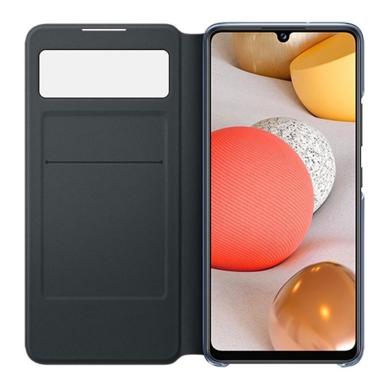 Samsung S View Wallet Cover EF-EA426P For Galaxy A42 5G A426B | Black and White
