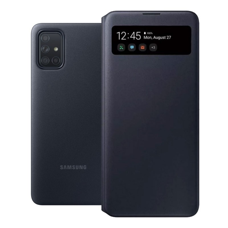 Samsung S View Wallet Cover EF-EA715P For Galaxy A71 (2020) Samsung S View Wallet Cover EF-EA715P For Galaxy A71 (2020)