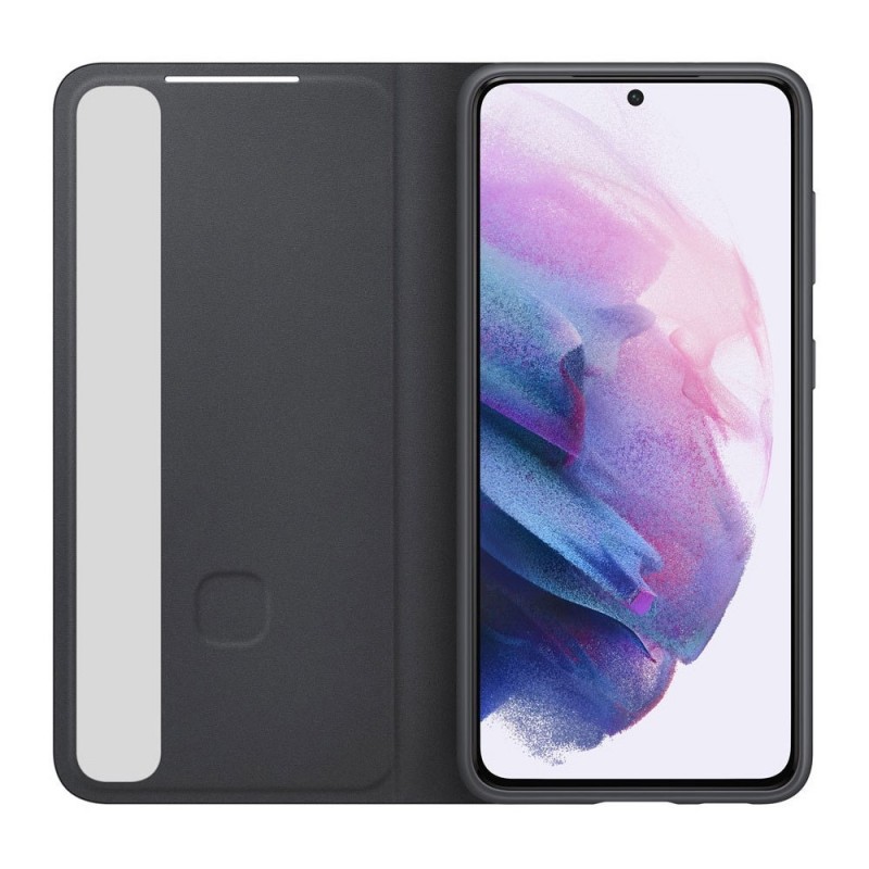 Samsung Smart Clear View Cover EF-ZG991C Custodia Per Galaxy S21 SM-G991 Samsung Smart Clear View Cover EF-ZG991C Custodia Per Galaxy S21 SM-G991