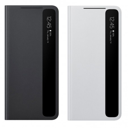 Samsung Samsung Smart Clear View Cover EF-ZG998C Case for Galaxy S21 ULTRA SM-G998 for sale