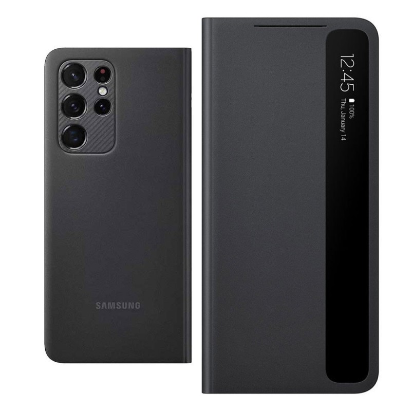 Samsung Smart Clear View Cover EF-ZG998C Case For Galaxy S21 ULTRA SM-G998 Samsung Smart Clear View Cover EF-ZG998C Case For Galaxy S21 ULTRA SM-G998