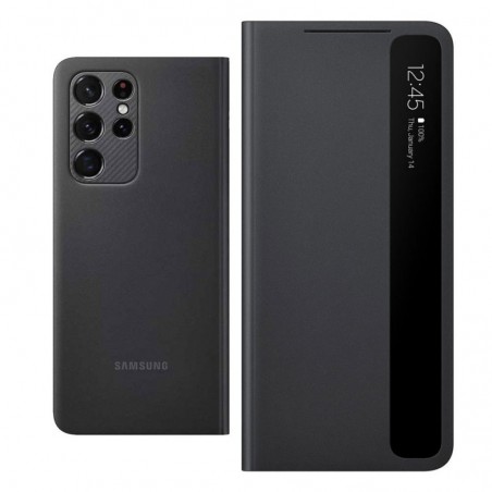 Samsung Smart Clear View Cover EF-ZG998C Case For Galaxy S21 ULTRA SM-G998