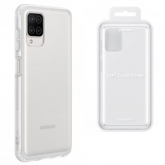 Product image Samsung Soft Clear Cover EF-QA125TTE for Galaxy A12 A125 |&nbsp;Transparent