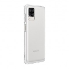 Foto di Samsung Soft Clear Cover EF-QA125TTE Per Galaxy A12 A125 | Trasparente - Samsung