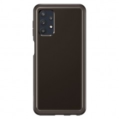 Foto di Samsung Soft Clear Cover EF-QA326T Per Galaxy A32 5G A326B | Nero - Trasparente - Samsung