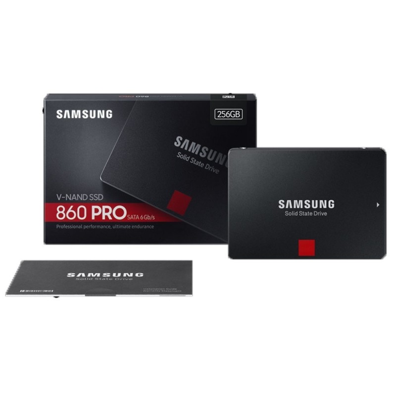 Samsung SSD 860 PRO Memoria da 256GB SATA 2.5"