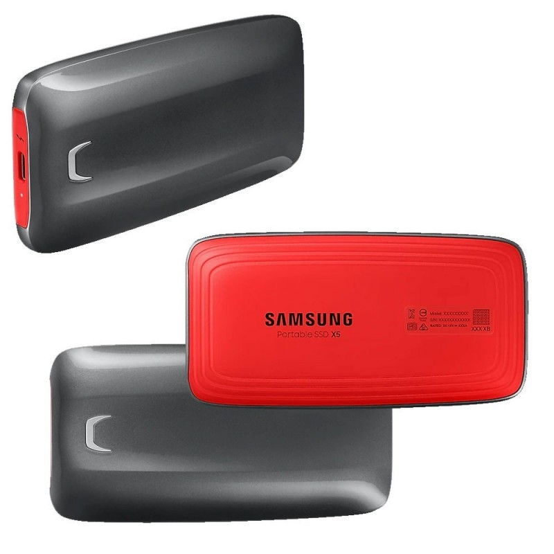 Samsung SSD Esterno Portatile X5 MU-PB1T0B Thunderbolt3