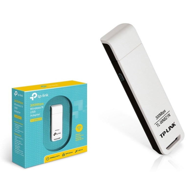 TP-Link Wireless Card 300MBIT WLAN USB TL-WN821N TP-Link Wireless Card 300MBIT WLAN USB TL-WN821N