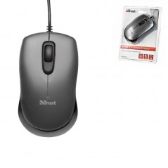 Compra Trust EVANO Compact Mouse Ottico a 3 Tasti online