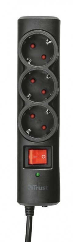 Trust Surge Guard 3-Port Surge Protector