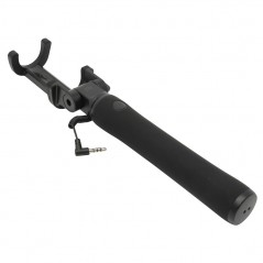 Xiaomi Mi Selfie Stick Bastone Estendibile con Telecomando e Cavo AUX | Nero e Grigio