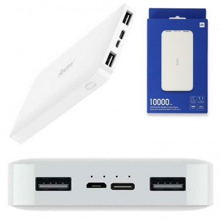 Acquista Xiaomi Power Bank Redmi 10000mah MicroUsb VXN4286GL White in vendita