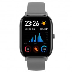 AMAZFIT Orologio Intelligente GTS Smartwatch Amoled 1.65' | Lava Black Grey