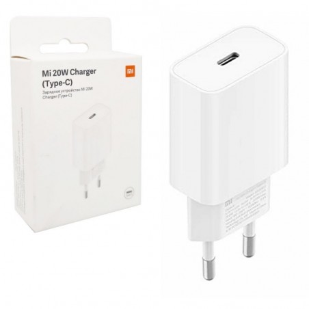 Product image Xiaomi Mi 20W Fast Charger Type-C Battery Charger | White