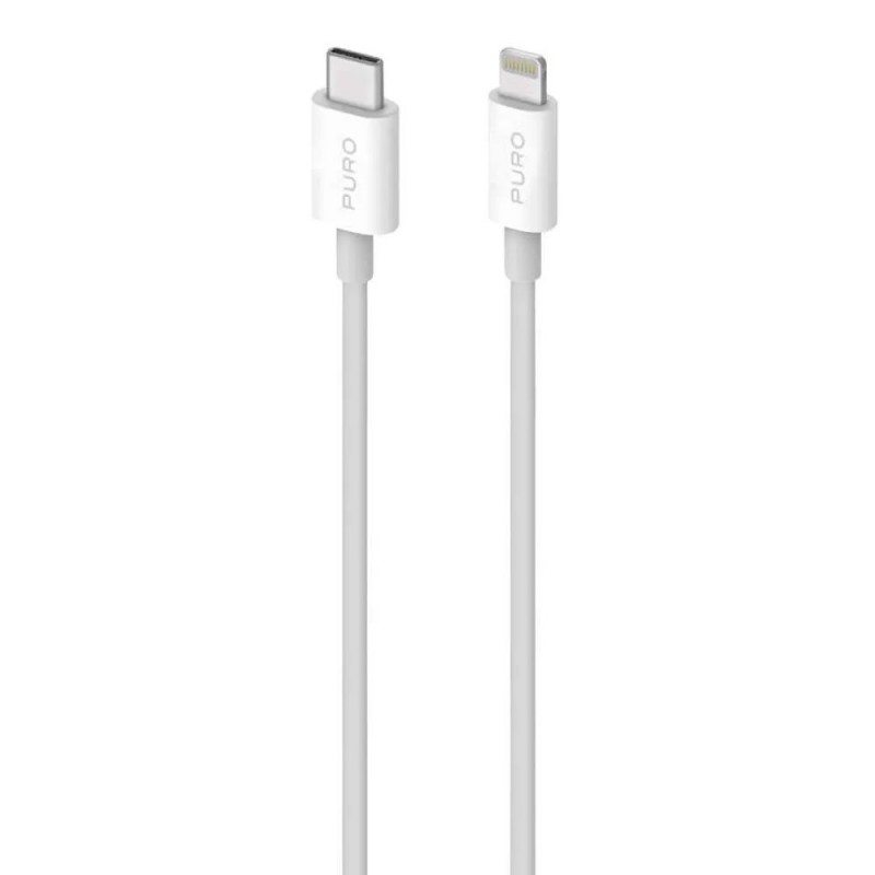 Apple MFI USB-C 2.0 to Lightning Cable (2m) | White Apple MFI USB-C 2.0 to Lightning Cable (2m) | White