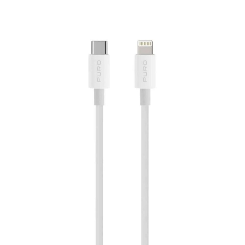 Apple MFI USB-C 2.0 to Lightning Cable (2m) | White Apple MFI USB-C 2.0 to Lightning Cable (2m) | White