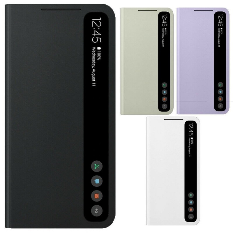 Samsung Smart Clear View Cover for Galaxy S21 FE 5G View Case Samsung Smart Clear View Cover for Galaxy S21 FE 5G View Case