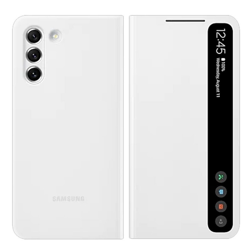 Samsung Smart Clear View Cover per Galaxy S21 FE 5G Custodia View