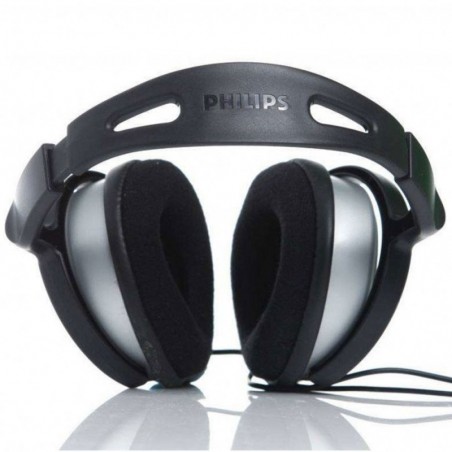 Philips Cuffia Auricolari Stereo per TV con Cavo Unilaterale Over Ear Nero