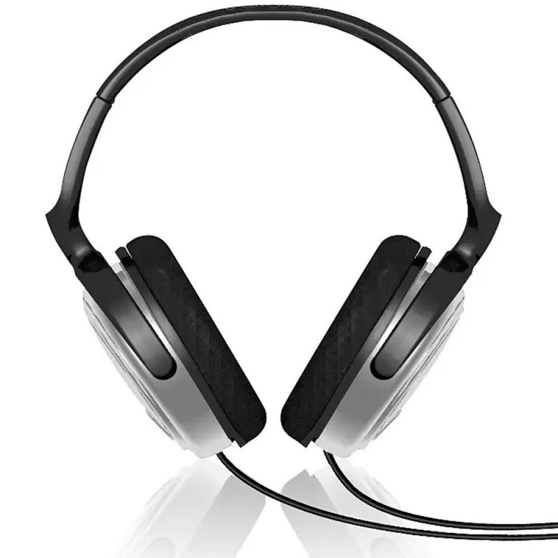Philips Over-Ear Stereo Headphones for TV with Cable, Black