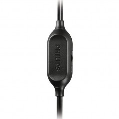 Philips Philips Headphone TV Earphones with One-sided Hi-Fi Over Ear Cable Black for sale