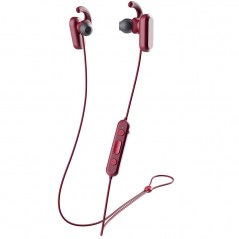 Skullcandy Auricolari IN-EAR Bluetooth S2NQW Cuffie Magnetiche Wireless | Nero e Rosso