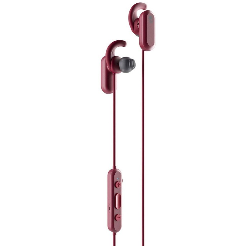 Skullcandy Auricolari IN-EAR Bluetooth S2NQW Cuffie Magnetiche Wireless | Nero e Rosso