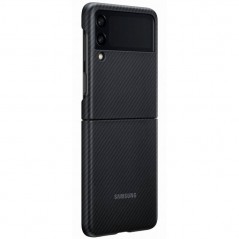 Compra Samsung Aramid Cover Custodia in Fibra Aramidica Per Galaxy Z Flip 3 5G SM-F711 | Nero online