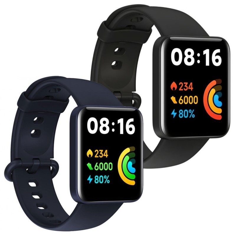 Compra XIAOMI Redmi Watch 2 Lite Smartwatch con Touch Screen Resistente all'acqua | Nero e Blu online
