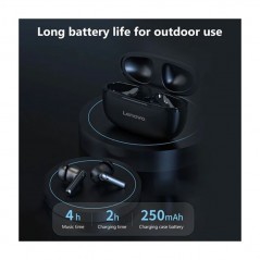 Buy LENOVO True Wireless Earbuds HT05 Auricolare Bluetooth 5.0 IPX5 | Bianco - Nero online