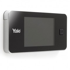 Discover Yale Digital Door Viewer Spioncino Digitale Elettronico | Nero e Silver details