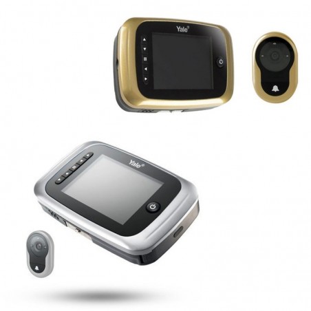 Foto di Yale Digital Door Viewer Spioncino Digitale Elettronico Con Registrazione | Silver - Gold - Yale