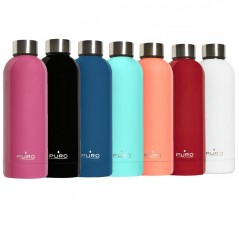 Photo of Puro Thermal Bottle 500ml HOT & COLD in Double-Layer Glossy Steel - Puro