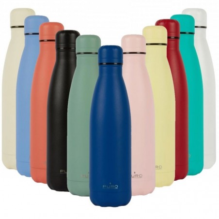 Puro Puro Thermal Bottle Icon 500ml Steel Double Layer Powder Treatment for sale