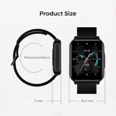 LENOVO Smartwatch S2 Pro Resistente all'acqua 7 modalità Sport | Nero