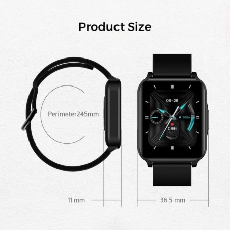 LENOVO Smartwatch S2 Pro Water Resistant 7 Sports Modes | Black