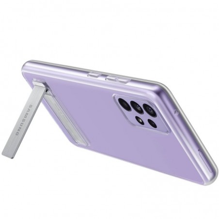 Samsung Clear Standing Cover EF-JA525CTEG Per Galaxy A52 A525F - A52 5G A526 | Trasparente