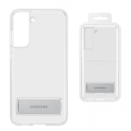 Foto di Samsung Clear Standing Cover per Galaxy S21 FE Trasparente - Samsung